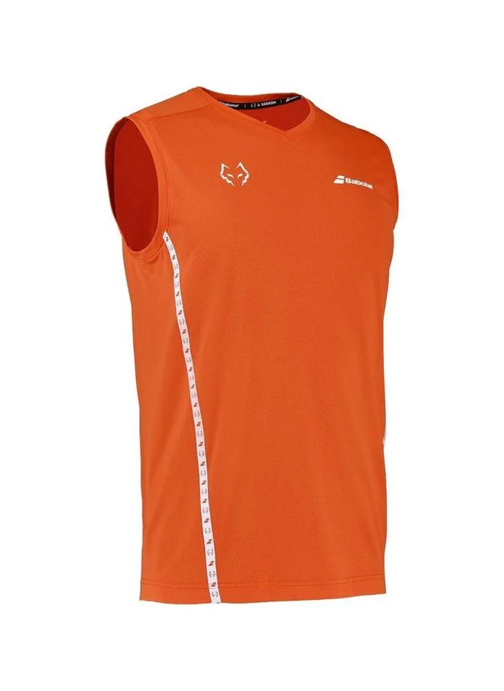 Babolat Babolat Men MUSCLE TANK J. LEBRON Red Orange 6MS26071
